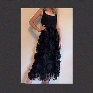 NWT ANTHROPOLOGIE Floriana Lace Midi Dress